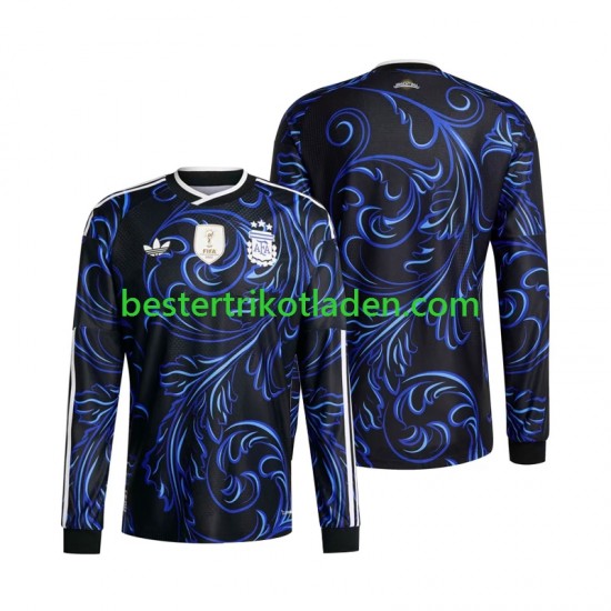 Fußballtrikot Argentinien Auswärts Trikot Away WM 2026 Langarm für Herren