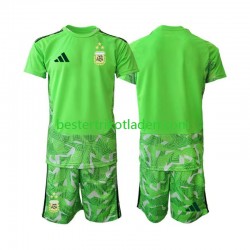 Fußballtrikot Argentinien Torwart Ausweich Trikot 3rd WM 2026 Kurzarm für Kinder