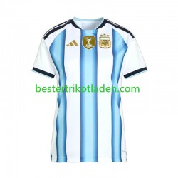 Fußballtrikot Argentinien Heim Trikot Home WM 2026 Kurzarm für Dame