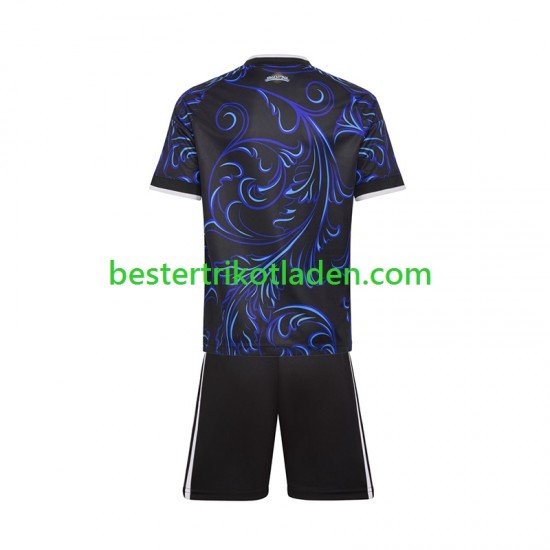 Fußballtrikot Argentinien Auswärts Trikot Away WM 2026 Kurzarm für Kinder