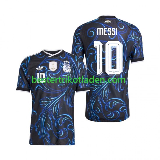 Fußballtrikot Argentinien Lionel Messi 10 Auswärts Trikot Away WM 2026 Kurzarm für Herren