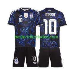 Fußballtrikot Argentinien Lionel Messi 10 Auswärts Trikot Away WM 2026 Kurzarm für Kinder