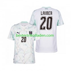 Fußballtrikot Österreich Konrad Laimer 20 Auswärts Trikot Away WM 2026 Kurzarm für Herren