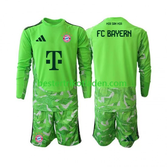 Fußballtrikot FC Bayern München Torwart Heim Trikot Home 2026-2027 Langarm für Kinder