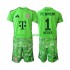 Fußballtrikot FC Bayern München Manuel Neuer 1 Torwart Heim Trikot Home 2026-2027 Kurzarm für Kinder