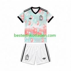 Fußballtrikot Belgien Auswärts Trikot Away WM 2026 Kurzarm für Kinder