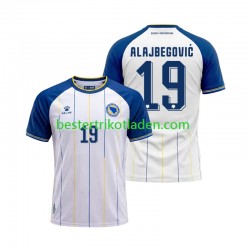 Fußballtrikot Bosnien-Herzegowina Kerim Alajbegovic 19 Auswärts Trikot Away WM 2026 Kurzarm für Herren