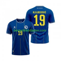 Fußballtrikot Bosnien-Herzegowina Kerim Alajbegovic 19 Heim Trikot Home WM 2026 Kurzarm für Herren