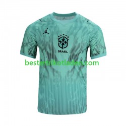 Fußballtrikot Brasilien Torwart Ausweich Trikot 3rd WM 2026 Kurzarm für Herren