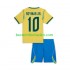 Fußballtrikot Brasilien Neymar JR 10 Heim Trikot Home WM 2026 Kurzarm für Kinder