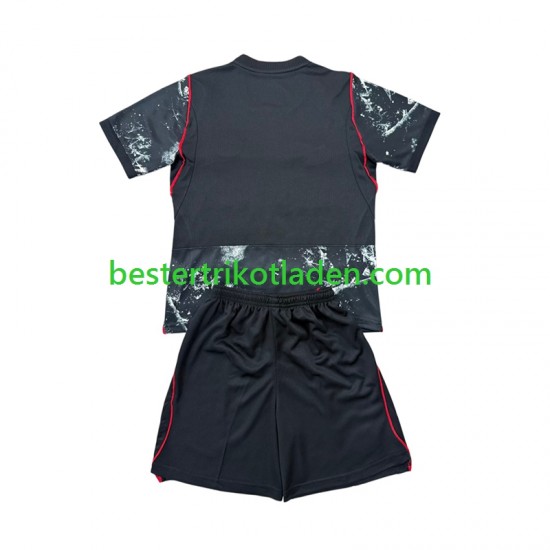 Fußballtrikot Kanada Auswärts Trikot Away WM 2026 Kurzarm für Kinder