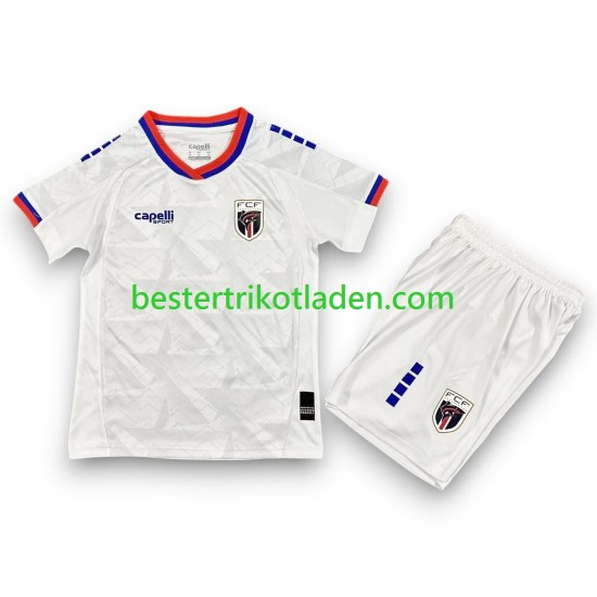 Fußballtrikot Cape Verde Auswärts Trikot Away WM 2026 Kurzarm für Kinder