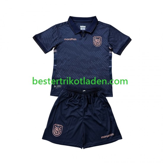 Fußballtrikot Ecuador Auswärts Trikot Away WM 2026 Kurzarm für Kinder