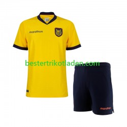 Fußballtrikot Ecuador Heim Trikot Home WM 2026 Kurzarm für Kinder