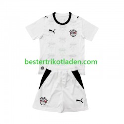 Fußballtrikot Ägypten Auswärts Trikot Away WM 2026 Kurzarm für Kinder