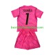 Fußballtrikot Frankreich Brice Samba 1 Torwart Auswärts Trikot Away WM 2026 Kurzarm für Kinder