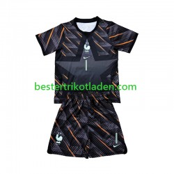 Fußballtrikot Frankreich Brice Samba 1 Torwart Heim Trikot Home WM 2026 Kurzarm für Kinder