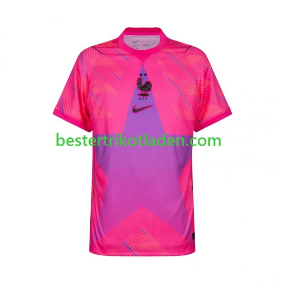 Fußballtrikot Frankreich Torwart Auswärts Trikot Away WM 2026 Kurzarm für Herren