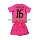 Fußballtrikot Frankreich Mike Maignan 16 Torwart Auswärts Trikot Away WM 2026 Kurzarm für Kinder