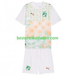 Fußballtrikot Elfenbeinküste Auswärts Trikot Away WM 2026 Kurzarm für Kinder