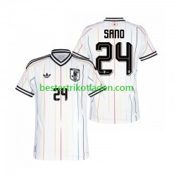 Fußballtrikot Japan Kaishu Sano 24 Auswärts Trikot Away WM 2026 Kurzarm für Herren