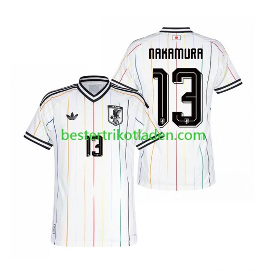 Fußballtrikot Japan Keito Nakamura 13 Auswärts Trikot Away WM 2026 Kurzarm für Herren