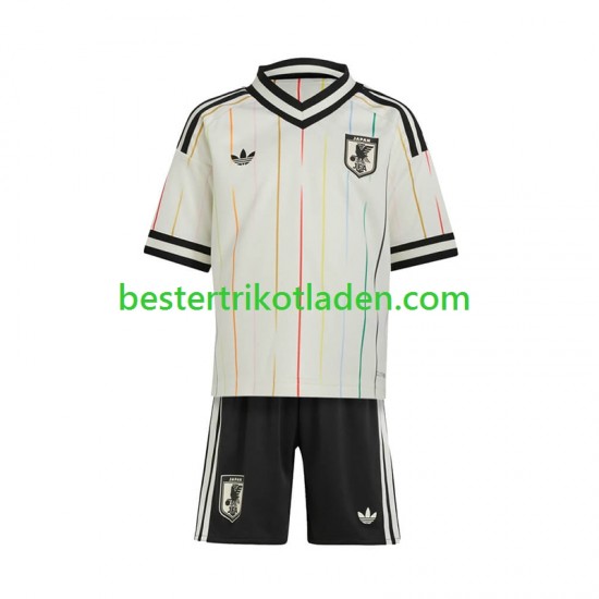 Fußballtrikot Japan Auswärts Trikot Away WM 2026 Kurzarm für Kinder