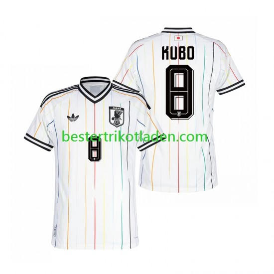 Fußballtrikot Japan Kubo 8 Auswärts Trikot Away WM 2026 Kurzarm für Herren