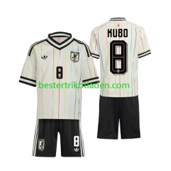 Fußballtrikot Japan Kubo 8 Auswärts Trikot Away WM 2026 Kurzarm für Kinder