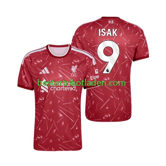 Fußballtrikot Liverpool Alexander Isak 9 Heim Trikot Home 2026-2027 Kurzarm für Herren