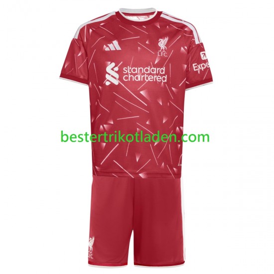 Fußballtrikot Liverpool Heim Trikot Home 2026-2027 Kurzarm für Kinder