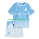 Fußballtrikot Manchester City Heim Trikot Home 2026-2027 Kurzarm für Kinder