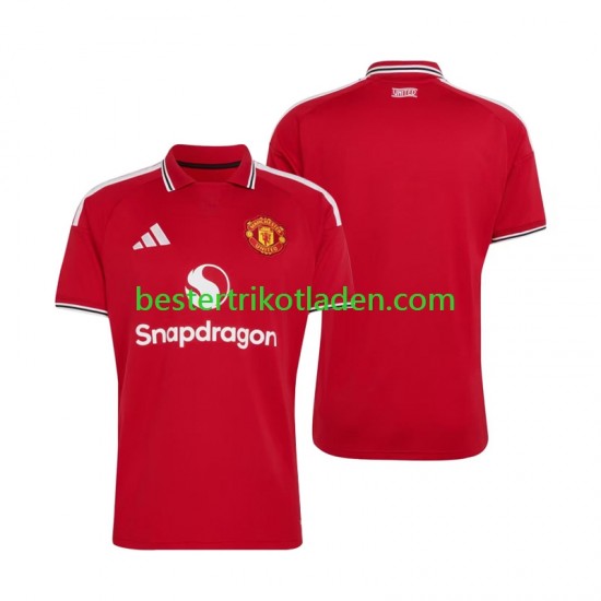 Fußballtrikot Manchester United Heim Trikot Home 2026-2027 Kurzarm für Herren