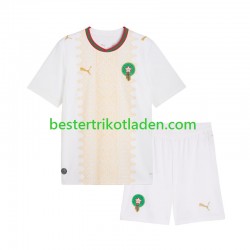 Fußballtrikot Marokko Auswärts Trikot Away 2026 Kurzarm für Kinder