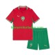 Fußballtrikot Marokko Heim Trikot Home 2026 Kurzarm für Kinder