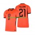 Fußballtrikot Niederlande Frenkie de Jong 21 Heim Trikot Home WM 2026 Kurzarm für Herren