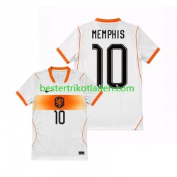Fußballtrikot Niederlande Memphis Depay 10 Auswärts Trikot Away WM 2026 Kurzarm für Herren