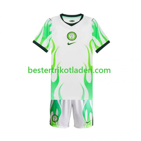 Fußballtrikot Nigeria Auswärts Trikot Away 2026 Kurzarm für Kinder
