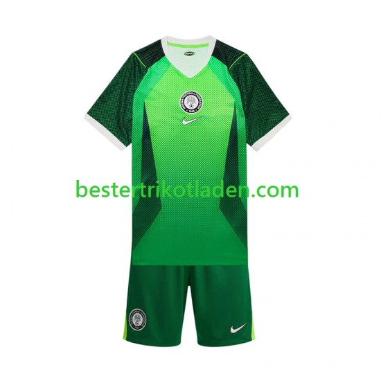 Fußballtrikot Nigeria Heim Trikot Home 2026 Kurzarm für Kinder