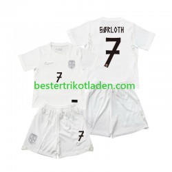 Fußballtrikot Norwegen Alexander Sorloth 7 Ausweich Trikot 3rd WM 2026 Kurzarm für Kinder