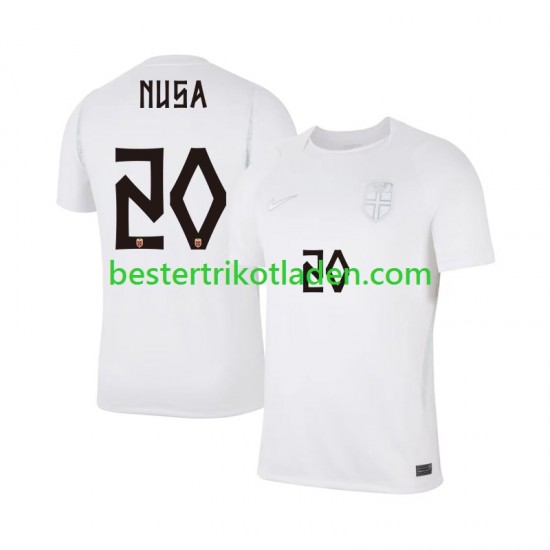 Fußballtrikot Norwegen Antonio NUSA 20 Ausweich Trikot 3rd WM 2026 Kurzarm für Herren