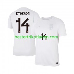 Fußballtrikot Norwegen Julian Ryerson 14 Ausweich Trikot 3rd WM 2026 Kurzarm für Herren