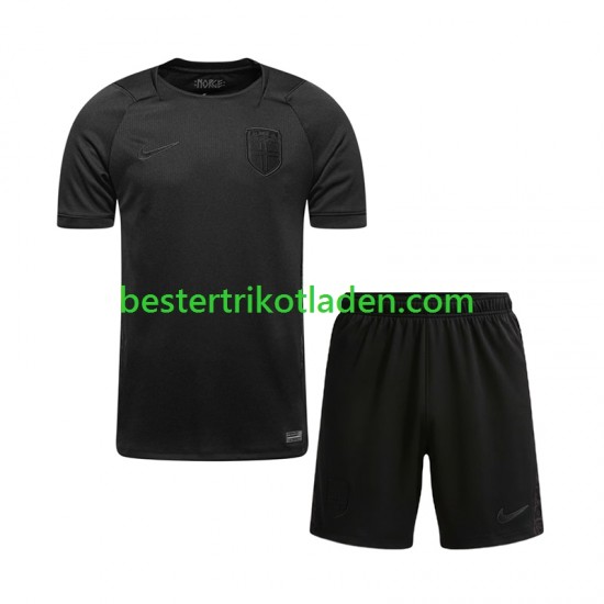 Fußballtrikot Norwegen Auswärts Trikot Away WM 2026 Kurzarm für Kinder