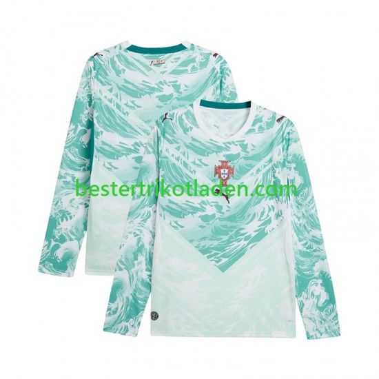 Fußballtrikot Portugal Auswärts Trikot Away WM 2026 Langarm für Herren