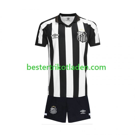 Fußballtrikot Santos Auswärts Trikot Away 2026-2027 Kurzarm für Kinder