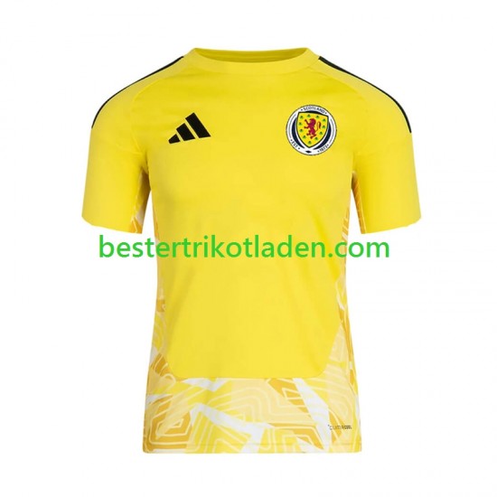 Fußballtrikot Schottland Torwart Heim Trikot Home 2026 Kurzarm für Herren