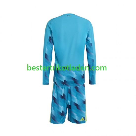 Fußballtrikot Spanien Torwart Heim Trikot Home WM 2026 Langarm für Kinder