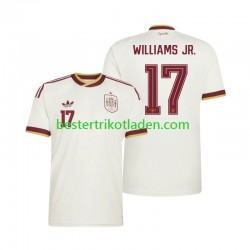 Fußballtrikot Spanien Nico Williams 17 Auswärts Trikot Away WM 2026 Kurzarm für Herren