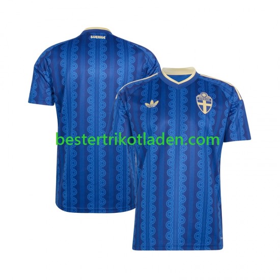 Fußballtrikot Schweden Auswärts Trikot Away WM 2026 Kurzarm für Herren