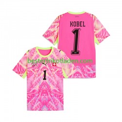 Fußballtrikot Schweiz Gregor Kobel 1 Torwart Auswärts Trikot Away WM 2026 Kurzarm für Herren